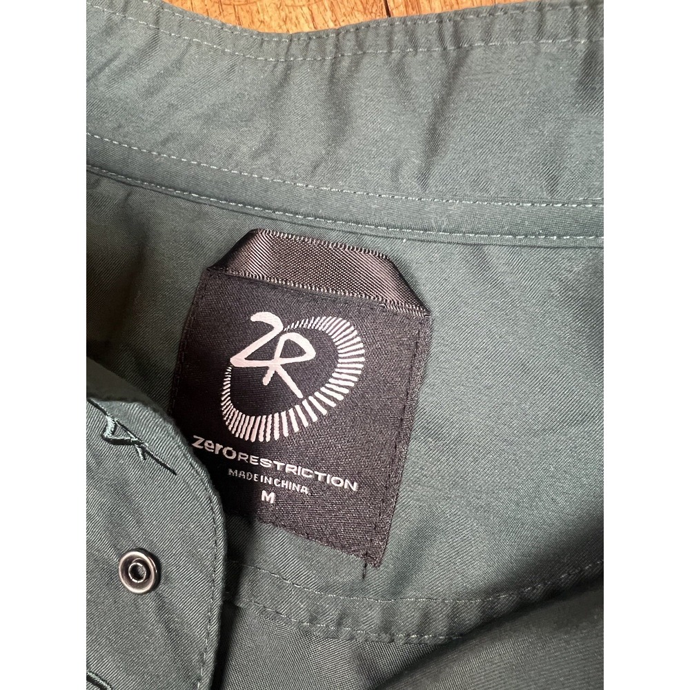 Zero Restriction Pullover Jacket Green Oakmont Co… - image 3